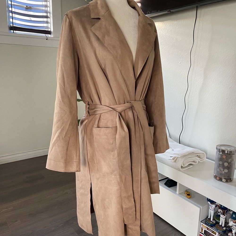 Zara brown coat size M